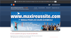 Desktop Screenshot of maxireussite.com